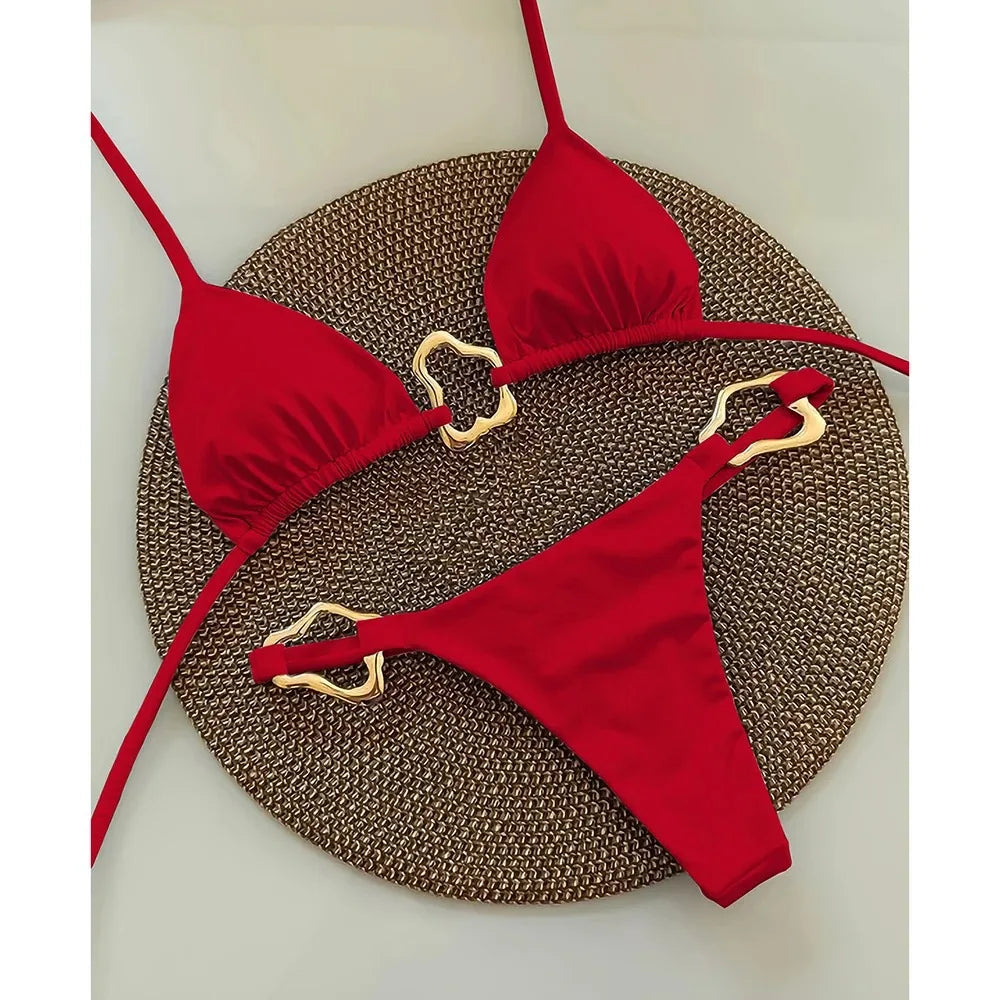 Solid Bikini Bottom Cobalt