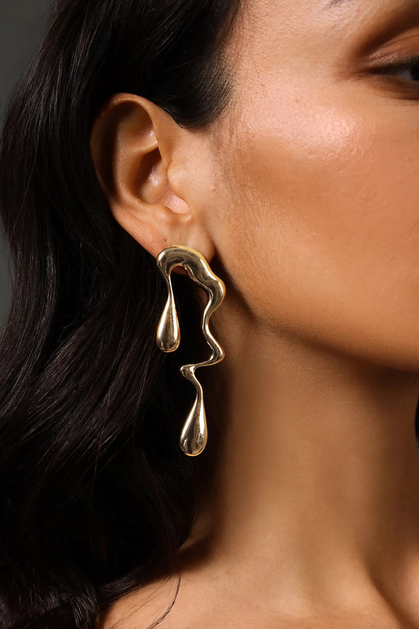 Furia Earrings metal