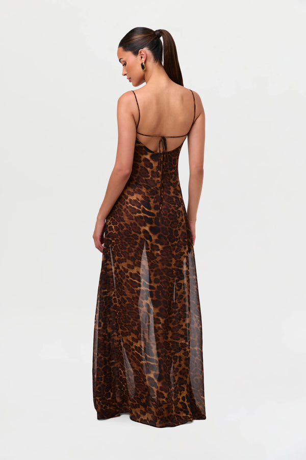 Leopard Dress Maxi