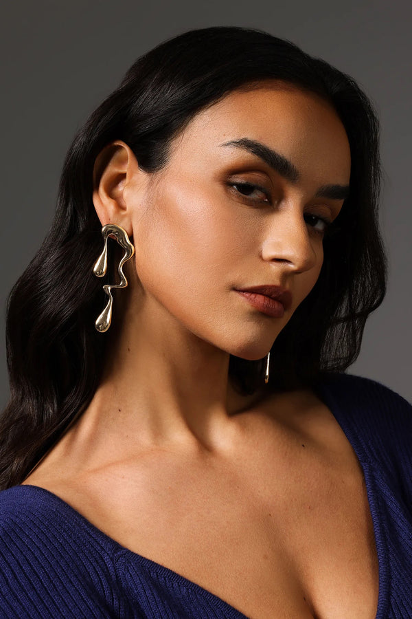 Furia Earrings metal