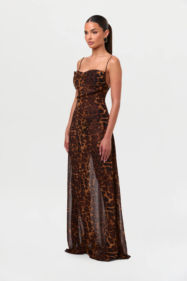Leopard Dress Maxi