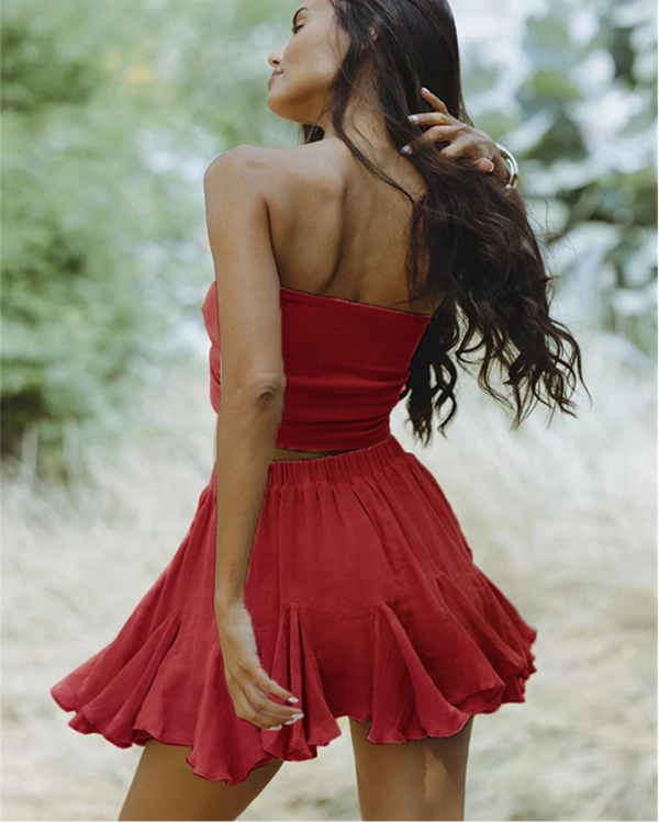 Tatúa Short skirt set