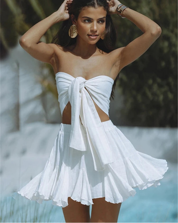 Tatúa Short skirt set