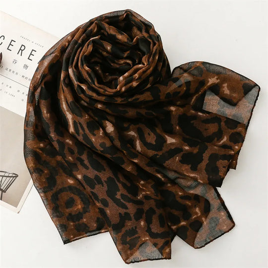 Leopard Handkerchief Cotton