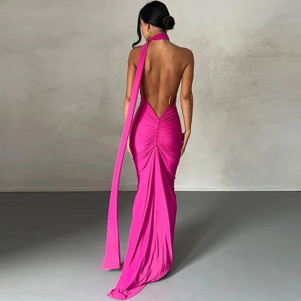 Sexy Maxi Dress Women Elegant
