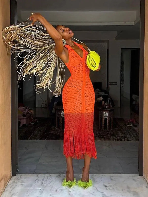 Beta Sexy See Through Dress