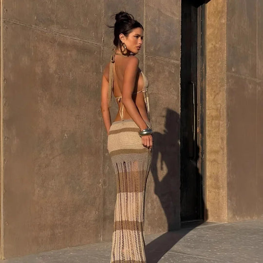 Eloise crop maxi skirt