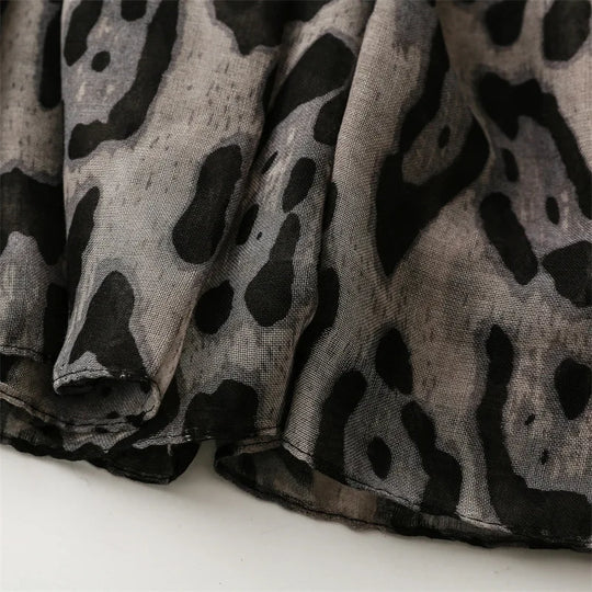 Leopard Handkerchief Cotton