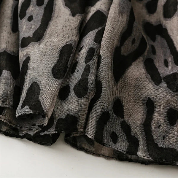Leopard Handkerchief Cotton