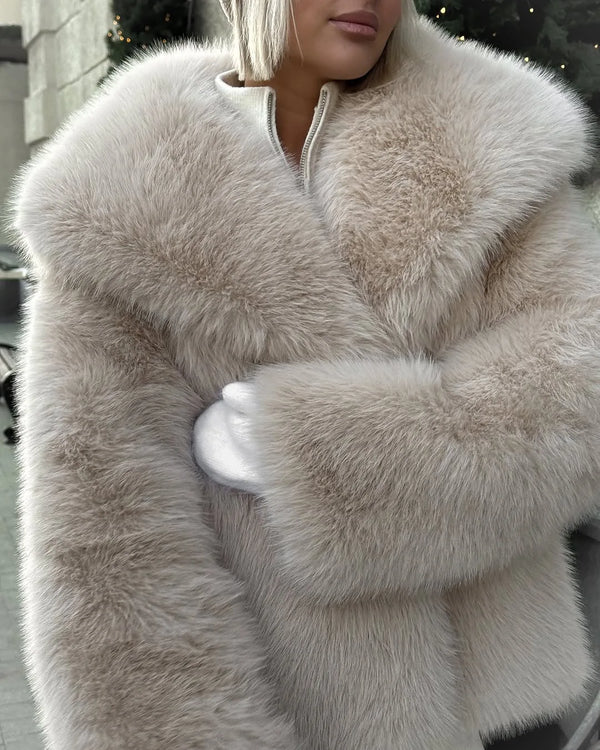 Rule coats Autumn Fur Plush Fluffy