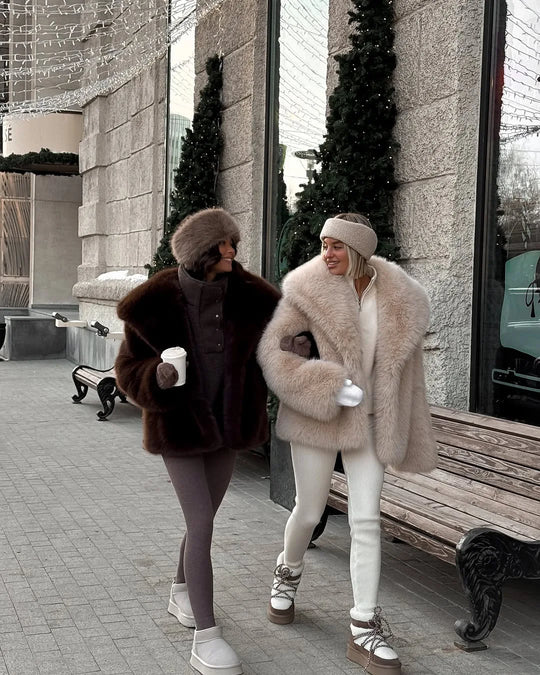 Rule coats Autumn Fur Plush Fluffy