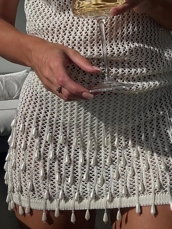 Prínci Mini Dress Pearl