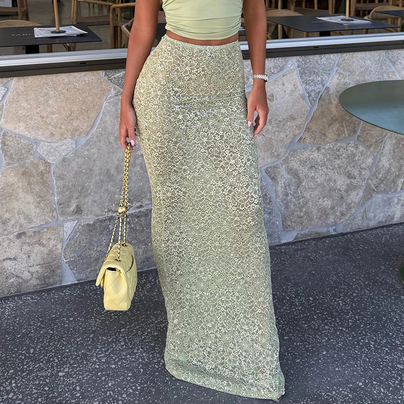 Maxi Skirts Lady Beach Style Bikini