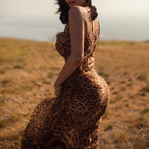 Leopard Dress Maxi