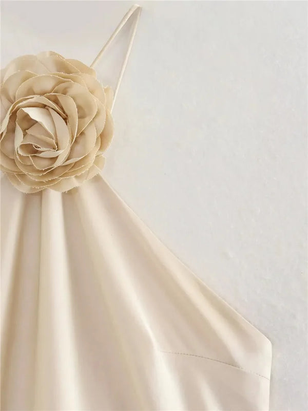 Sunís florar Maxi Dress Silk