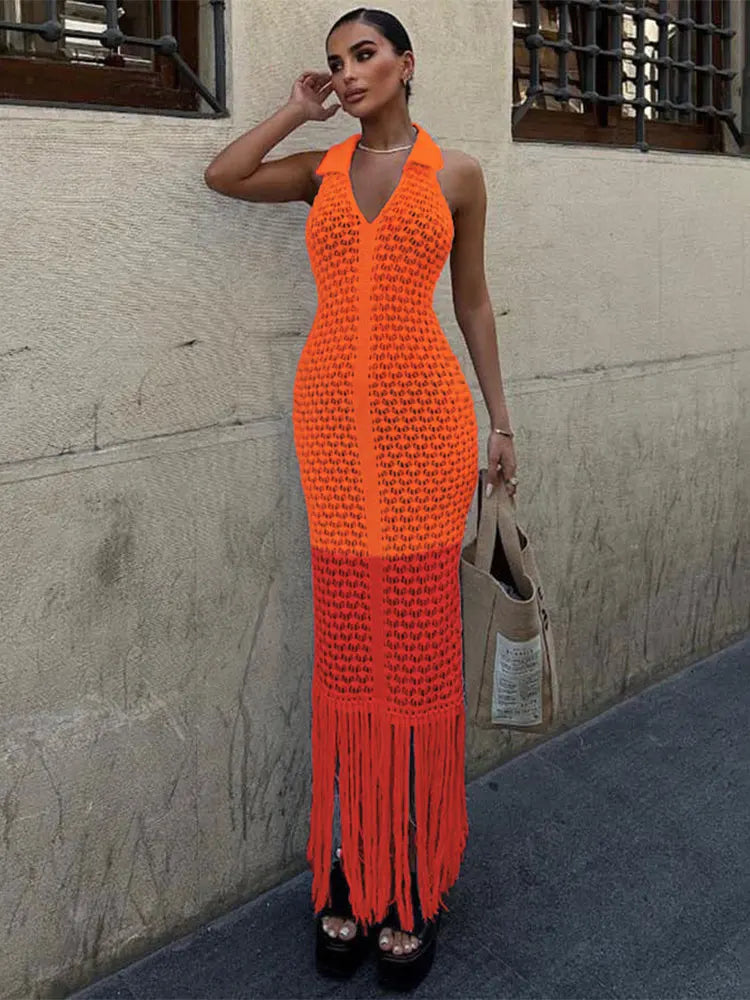 Beta Sexy See Through Dress