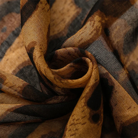Leopard Handkerchief Cotton
