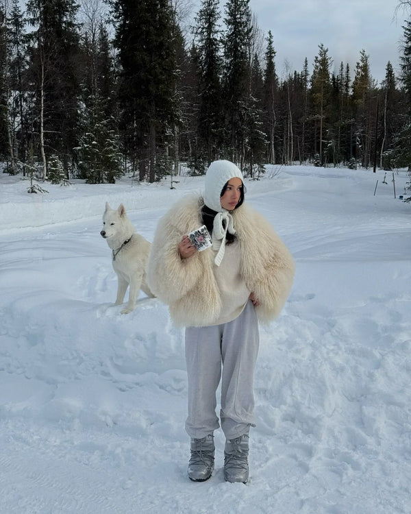 Short Coat Women Long Sleeve Turn Down