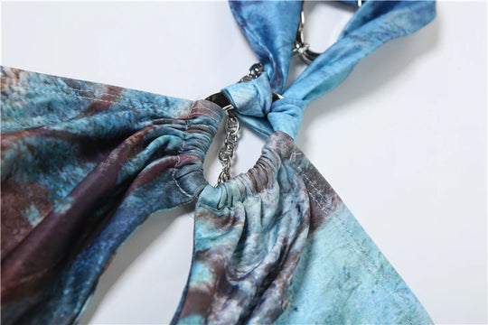 Aitana Mini Dress Blue