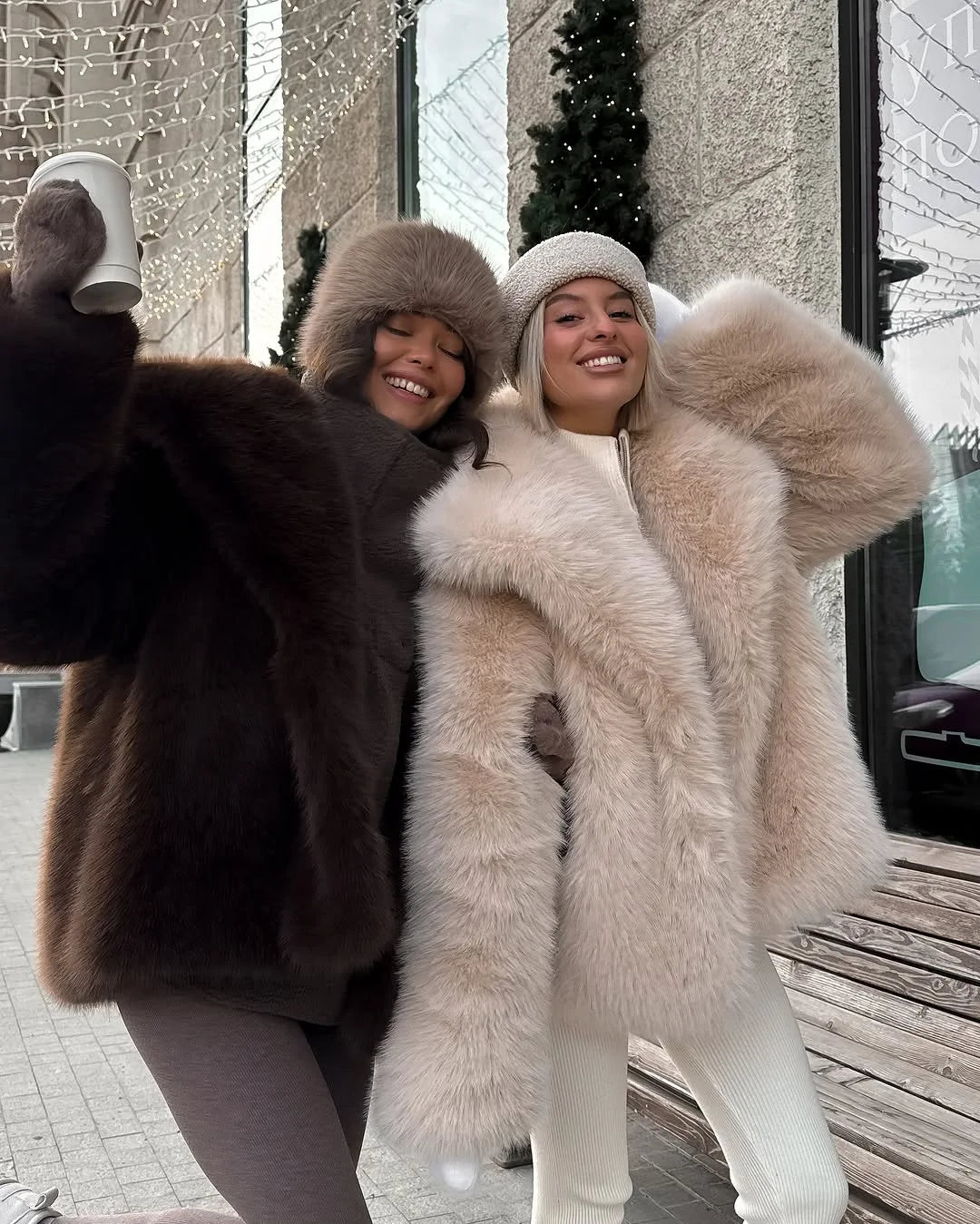 Rule coats Autumn Fur Plush Fluffy