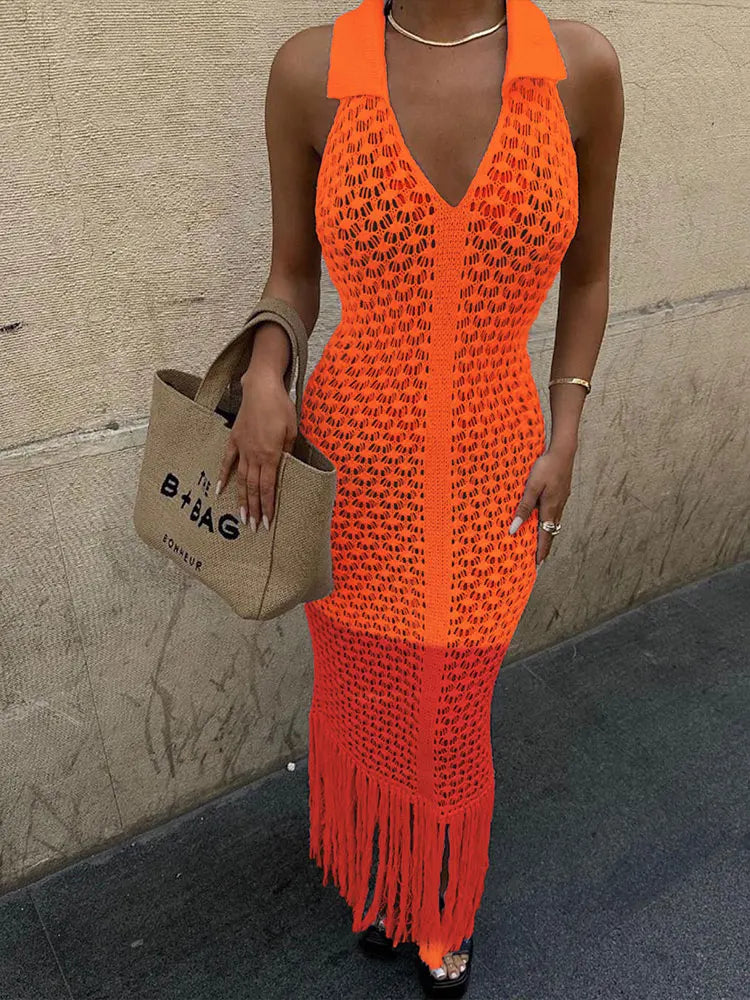 Beta Sexy See Through Dress