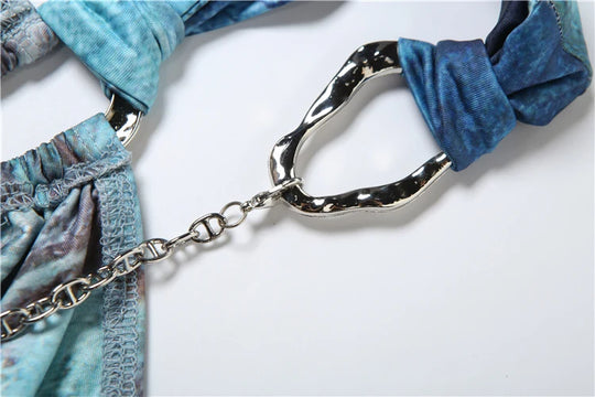 Aitana Mini Dress Blue