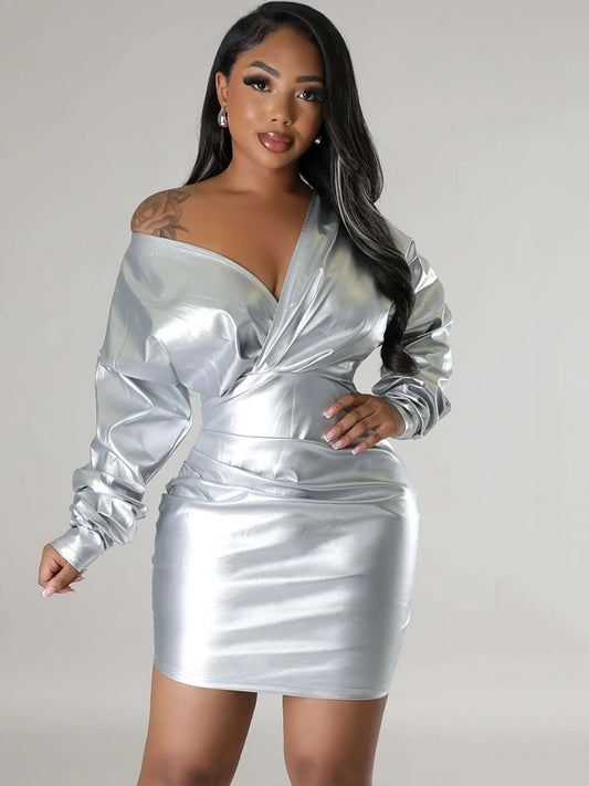 Winter Woman Dress One Piece