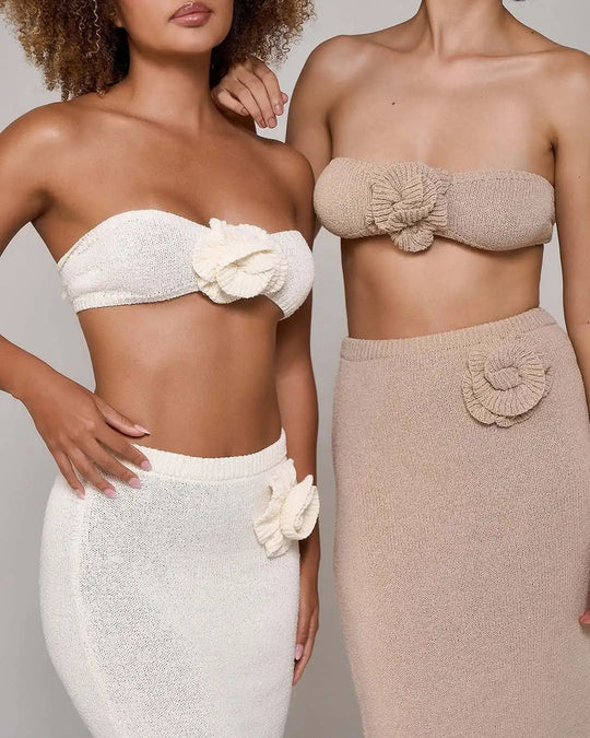 Tuluam top and skirt