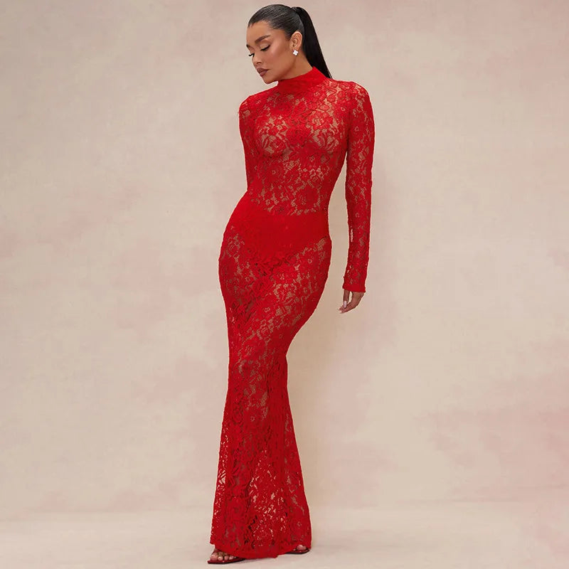 Ray Lace Embroidery Dresses