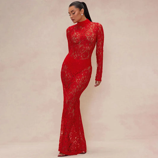 Ray Lace Embroidery Dresses