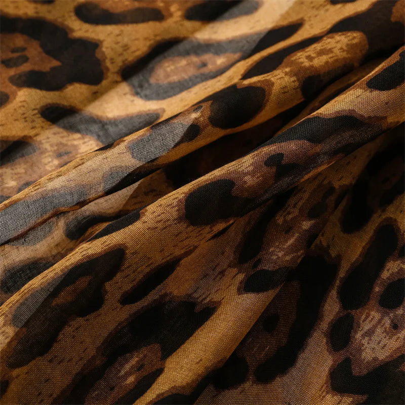 Leopard Handkerchief Cotton