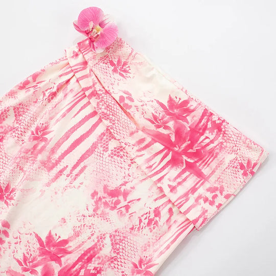 Ailany Maxi Skirt florar