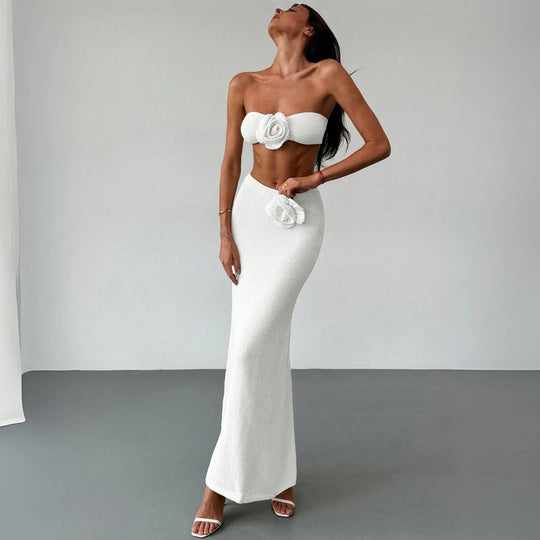 Tuluam top and skirt