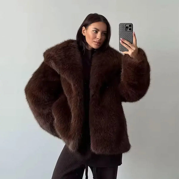 Rule coats Autumn Fur Plush Fluffy