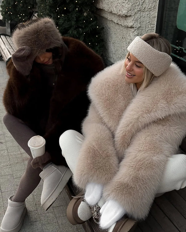 Rule coats Autumn Fur Plush Fluffy