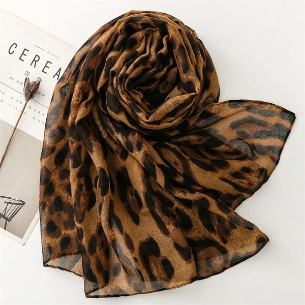 Leopard Handkerchief Cotton