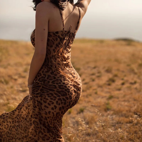 Leopard Dress Maxi