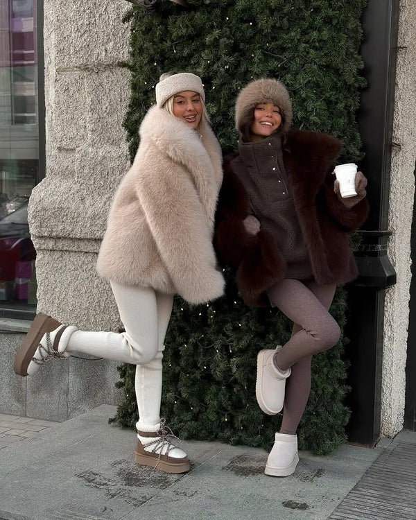 Rule coats Autumn Fur Plush Fluffy