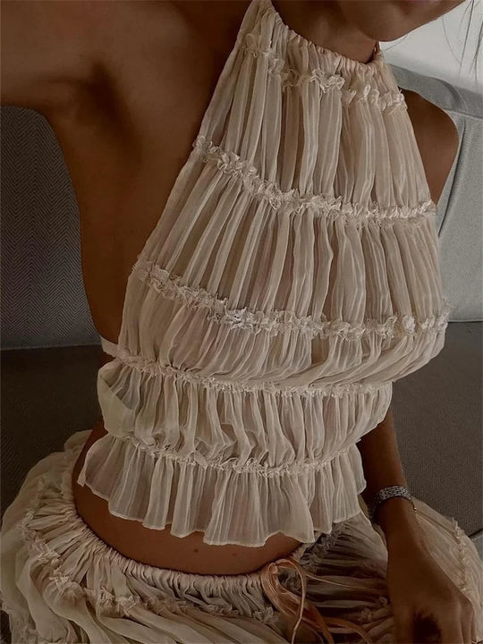 Olaf Maxi Dress Beige