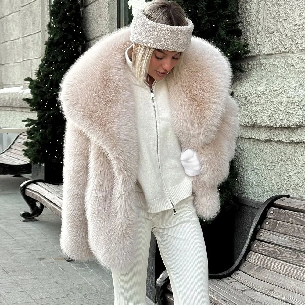 Rule coats Autumn Fur Plush Fluffy