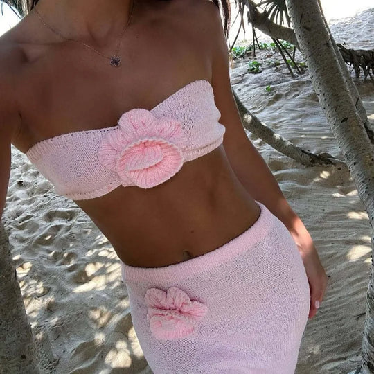 Tuluam top and skirt