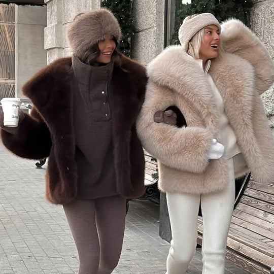 Rule coats Autumn Fur Plush Fluffy