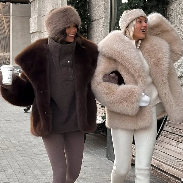 Rule coats Autumn Fur Plush Fluffy