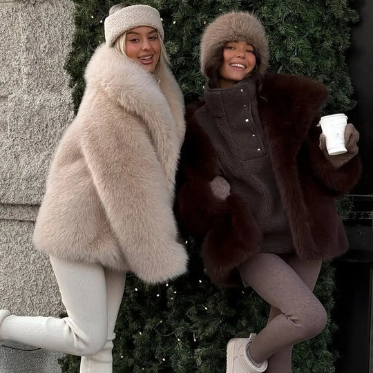 Rule coats Autumn Fur Plush Fluffy