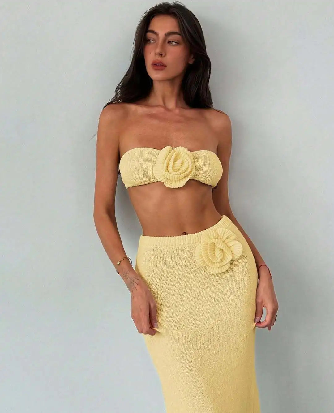 Tuluam top and skirt