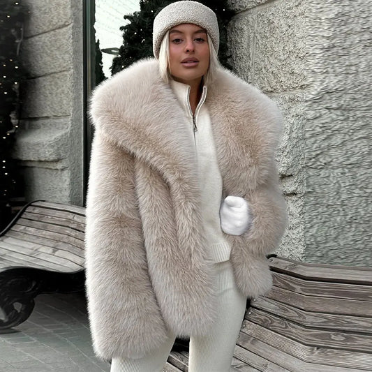 Rule coats Autumn Fur Plush Fluffy