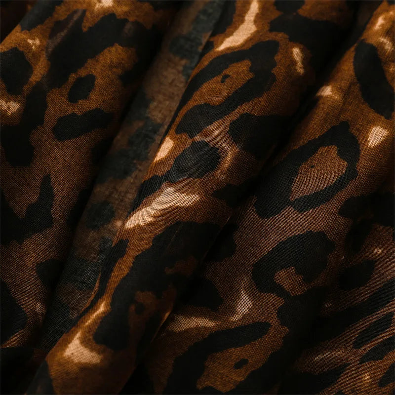 Leopard Handkerchief Cotton