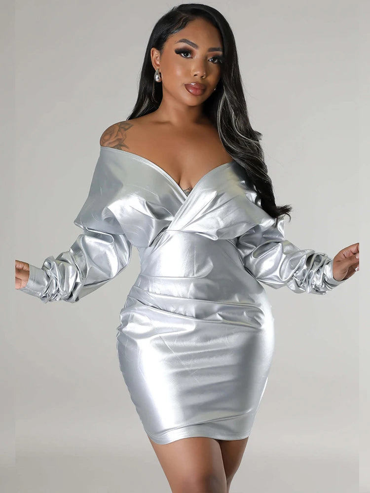 Winter Woman Dress One Piece