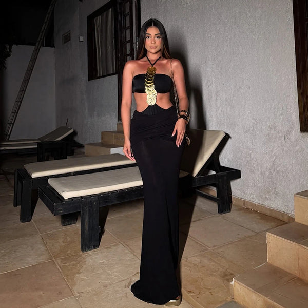 Logs Metal Two Piece Bikini