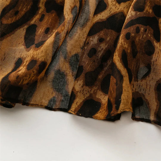 Leopard Handkerchief Cotton